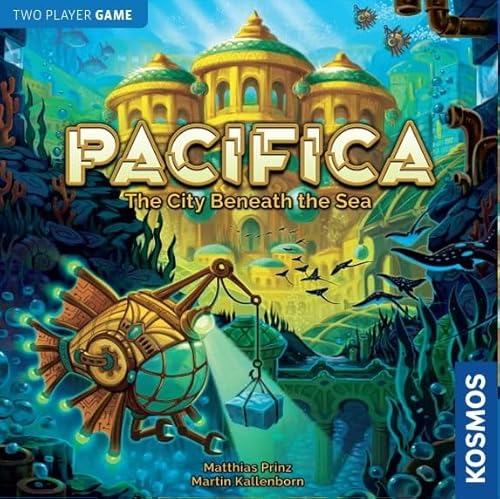 Thames & Kosmos - Pacifica Strategy Game, Family Game Night Game, Board Game for Adults and Children, 2 Players, Ages 10+
