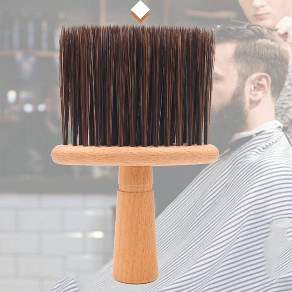Professionelle Nacken-Staubbürste Mit Puder – Weiche Haarbürste Für Friseure, Babypuder, Aus Nylon