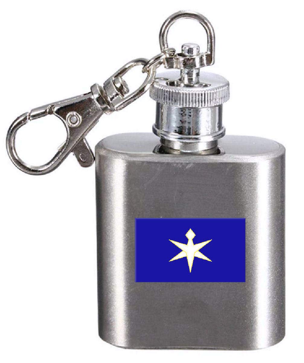Flasque porte-clés Chiba anti-fuite mini flacon de poche hermétique