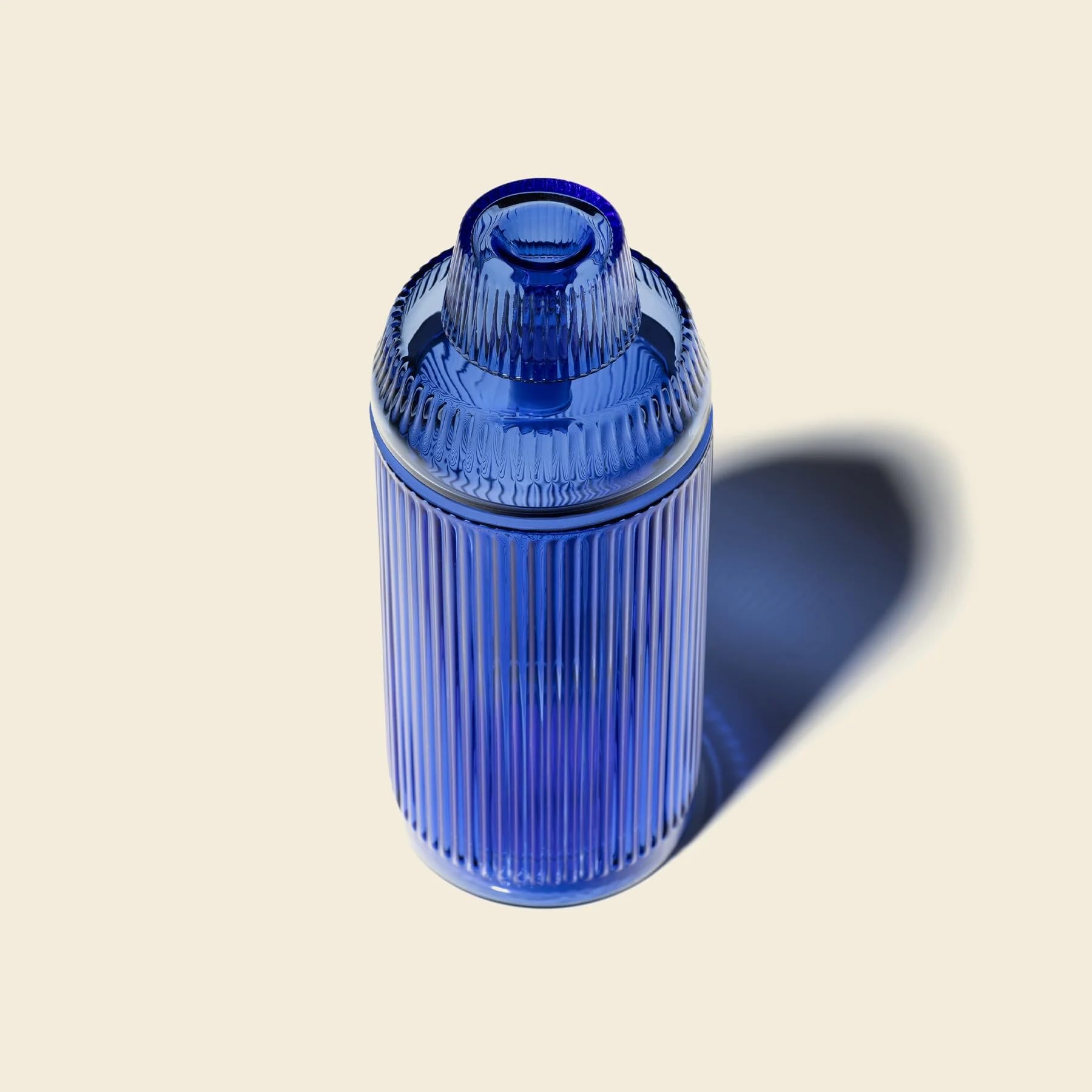 NWTN Home Deco Gravity Bong | Vintage Glasbong Wasserpfeife aus Borosilikatglas zum Rauchen mit 14 mm Kopf, Glas-Wasserpfeife für den Tisch (Lapis)