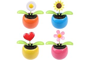 Colorful Solar Powered Dancing Flower For Decoration