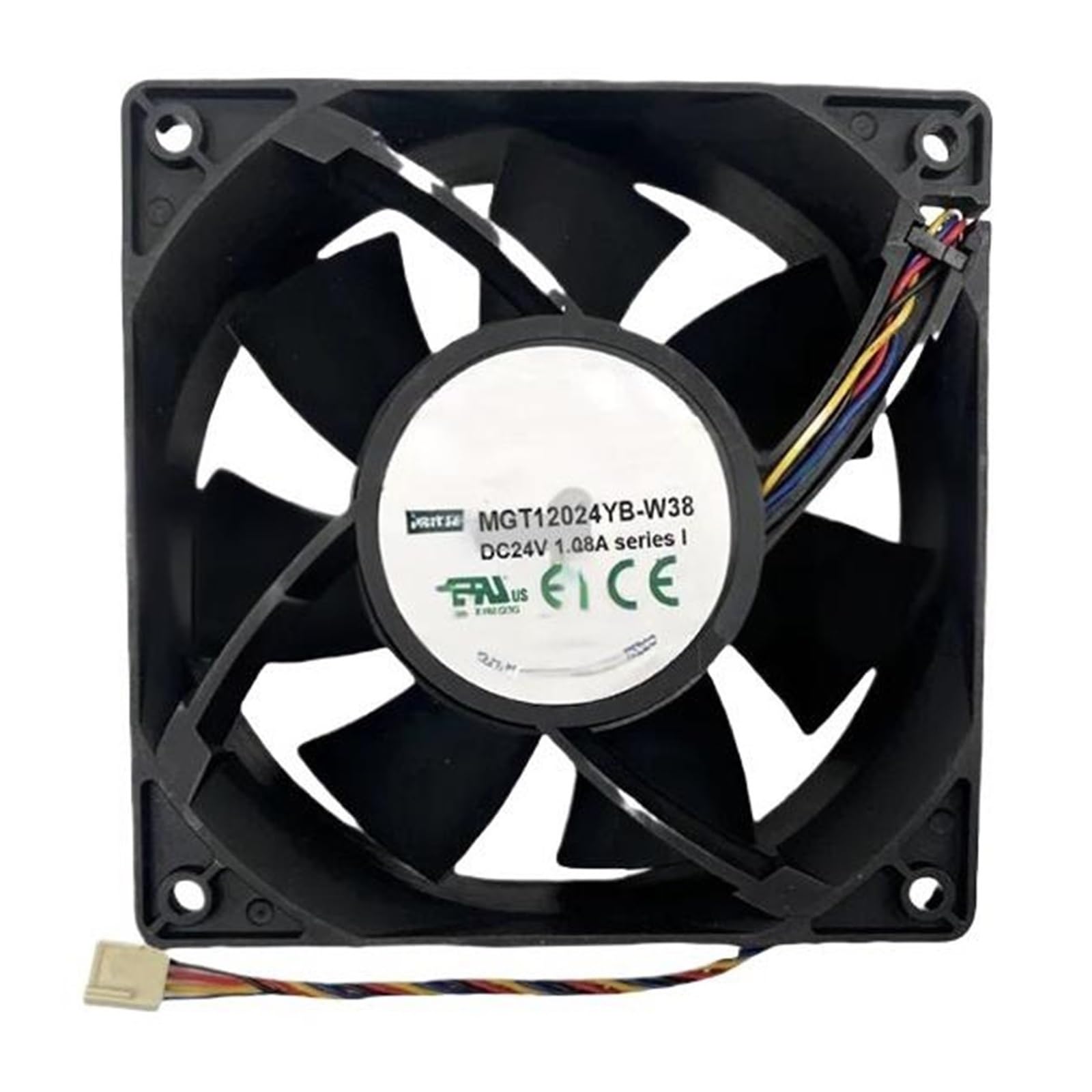 WEUSANXPL MGT12024YB-W38 12038 DC24V Fan