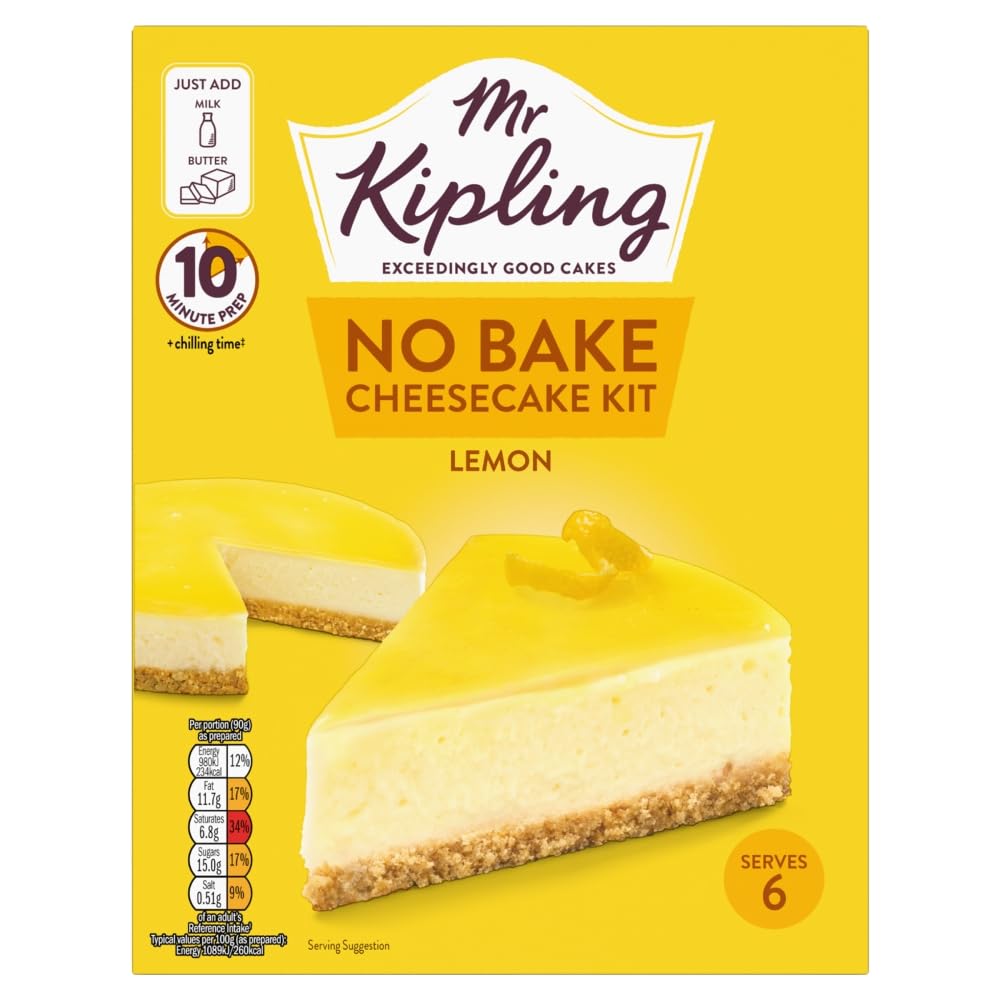 Mr Kipling No Bake Cheesecake Lemon 230g