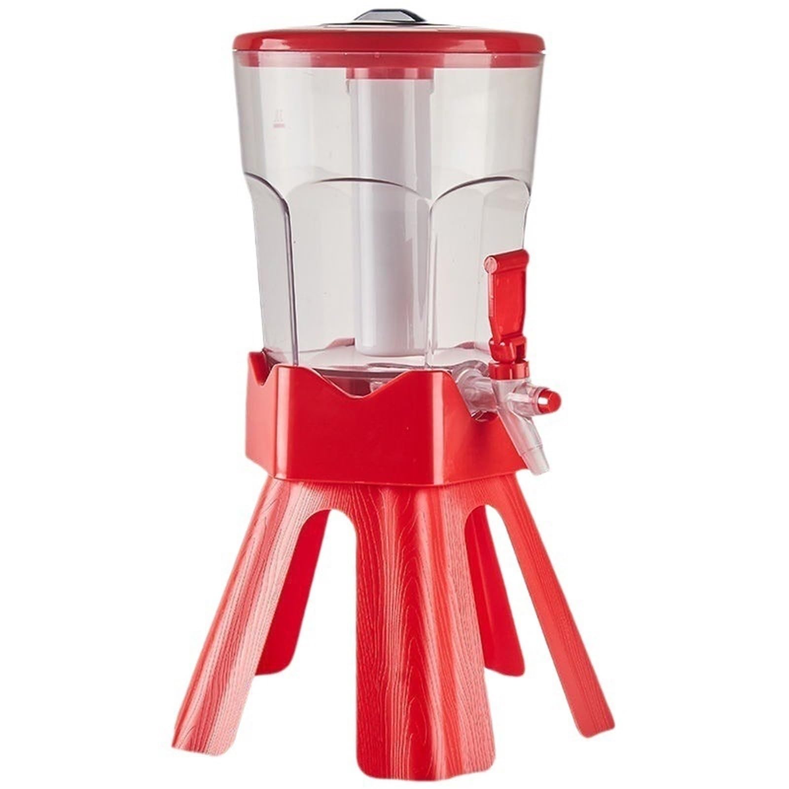 Dispensador Cerveza Torre De Bebidas 3 L con Tubo Hielo Y Luz LED Sobremesa For Bares para Casa Bar