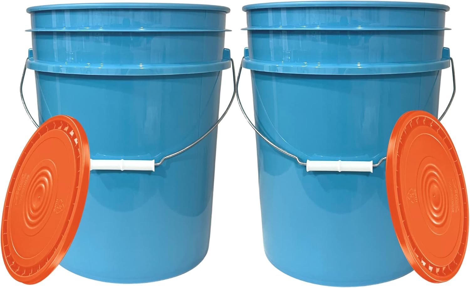 House Naturals 5 Gallon Plastic Bucket Pail, Food Grade
