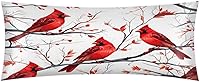Vista 1 de Funda de almohada corporal de satén con cremallera, 21 x 54 pulgadas, funda de almohada decorativa larga, funda de almohada corporal para adultos