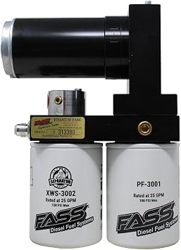 FASS IND250G INDUSTRIAL SERIES, DIESEL FUEL SYSTEM, CLASS 8, SEMI, 250GPH, UNIVERSAL
