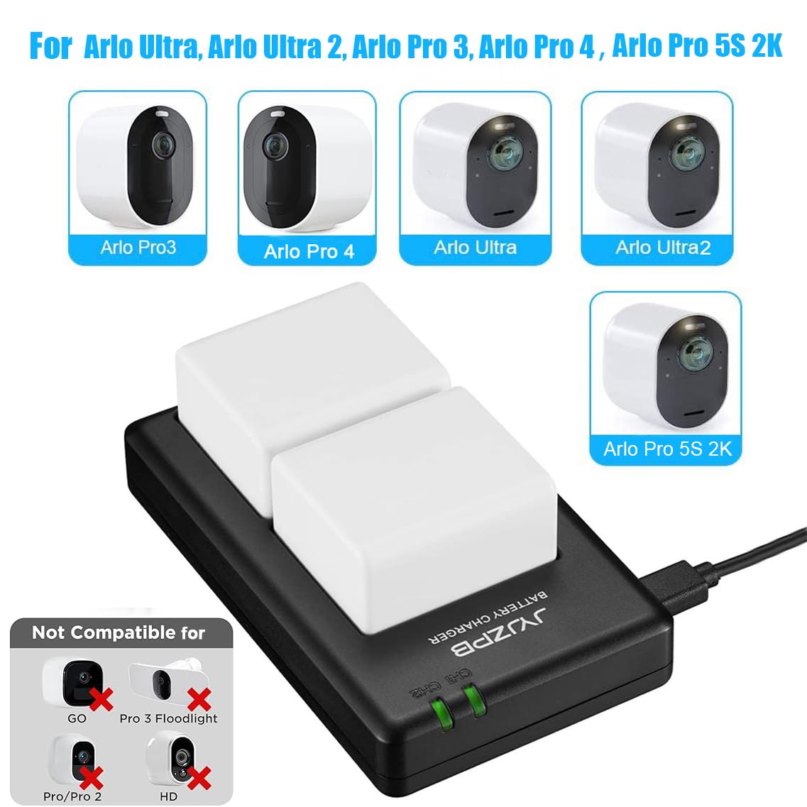 Battery Charger Arlo Security Light Pack Arlo Pro Charging Station