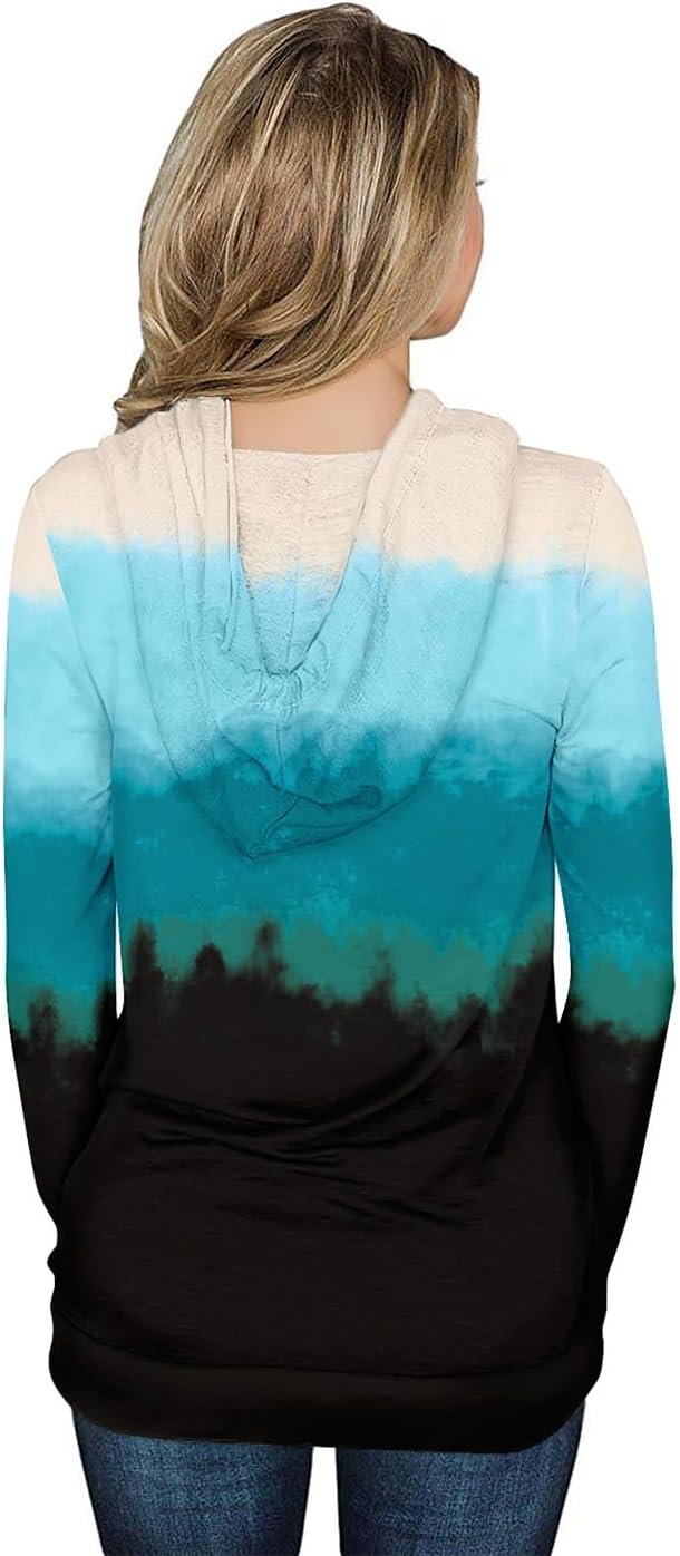 onlypuff Women's Pullover Hoodies Teen Girls Trendy Fall Fashion Tops Hooded Sweatshirts - Image 5