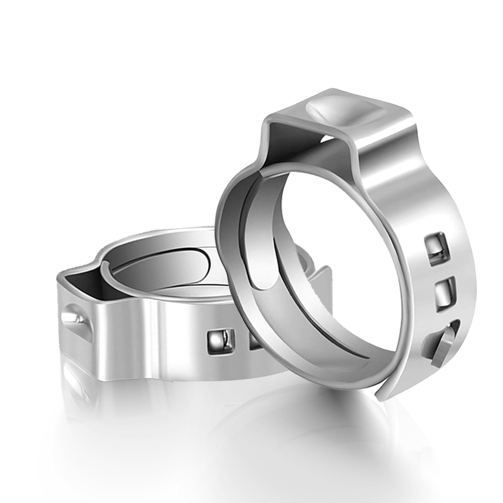 400 piece EFIELD 1/2-inch Stainless Steel Pex Cinch Clamp Rings