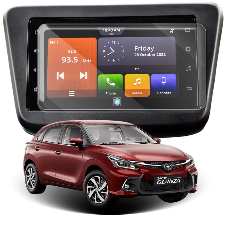 Image of Toyota Glanza (7 Inch) Touchscreen Protector Guard - (Not a Tempered Glass)