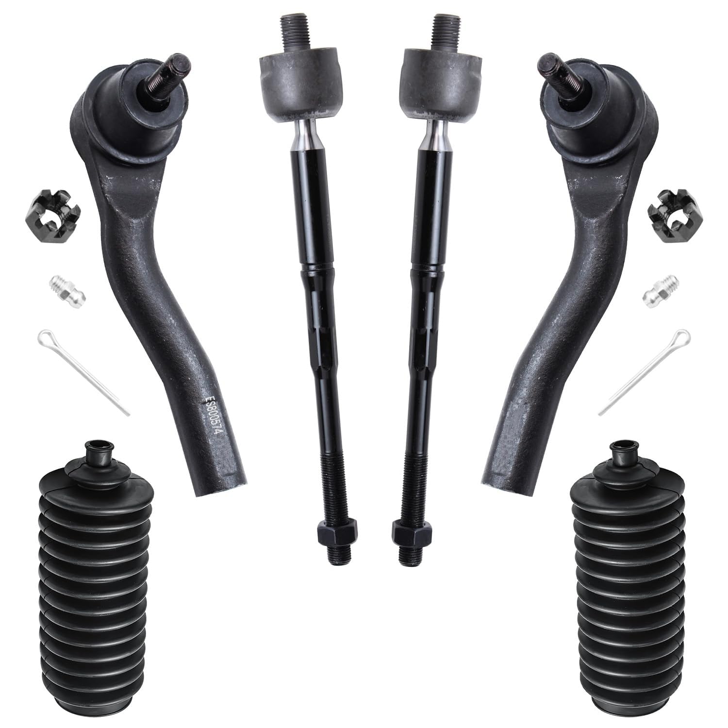 Amazon.com: Detroit Axle - Front Tie Rods Kit for 2007-2012 Nissan