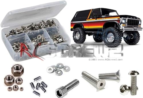 Miniatura 2 de RCScrewZ Tra085 - Kit de tornillos de acero inoxidable compatible con Traxxas TRX-4 BroncoRanger 82046-4