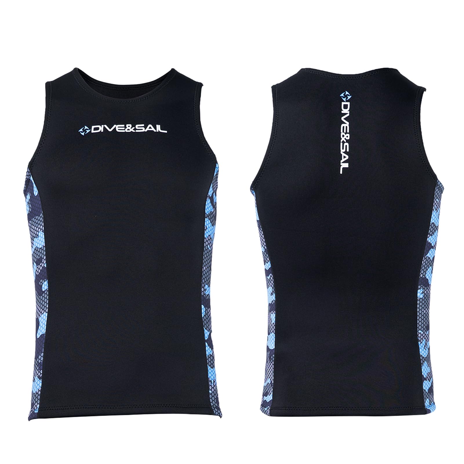 Giubbotto Muta, Top Surf in Neoprene, Camicia a Manicotto Senza Maniche, Ideale per Nuotare, Immersioni