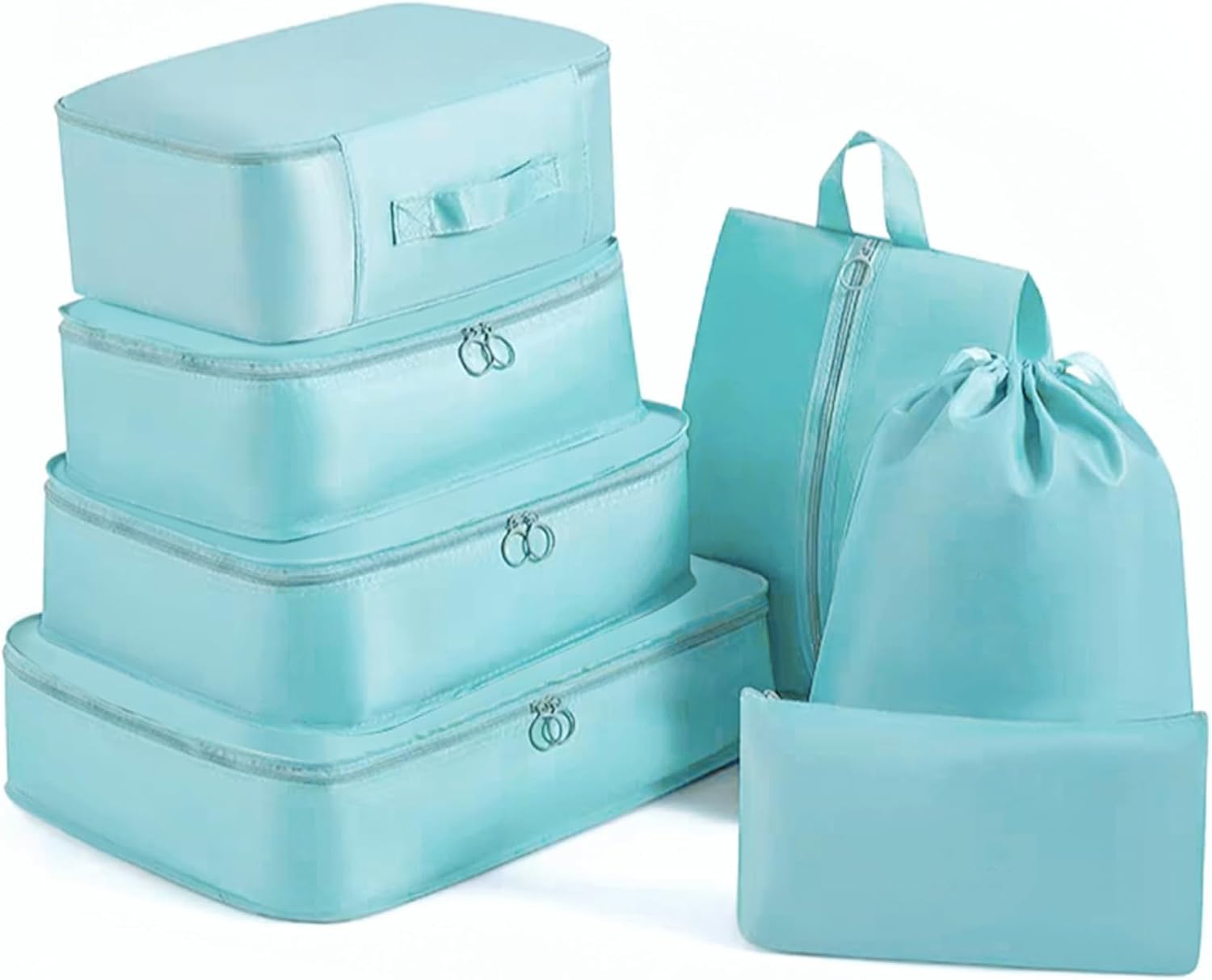 Packing Cubes for Travel,Lhelca Luggage Organizers 7 Piece Set for Suitcases Travel Luggage Packing Organizers,Travel Essentials Luggage Organizer for Travel Accessories