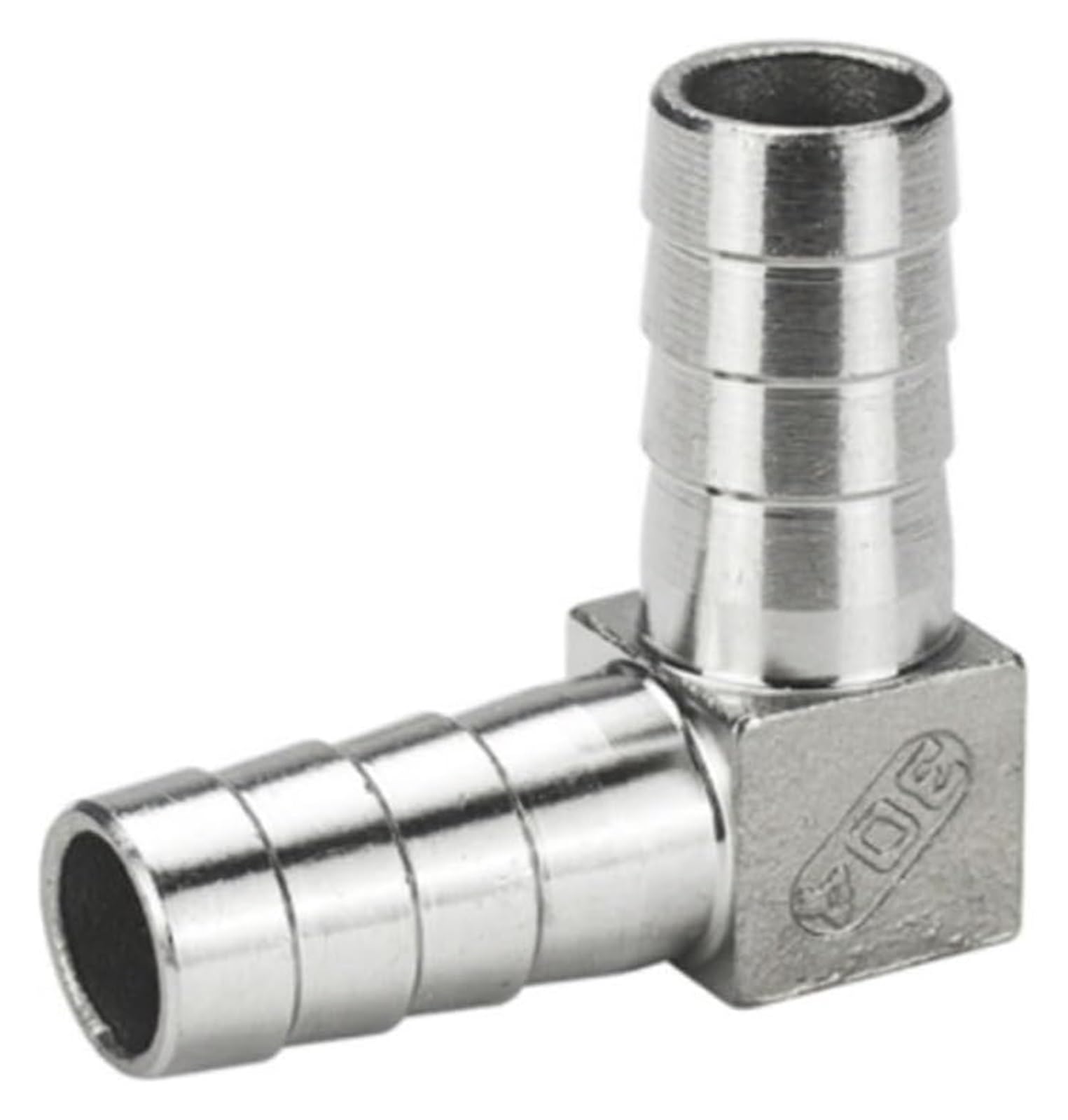 1 szt. 304 SS Złącze kolankowe 90 stopni w kształcie litery L do króćca węża - różne rozmiary (od 6 mm 40 mm) wody, gazu, oleju(32mm)