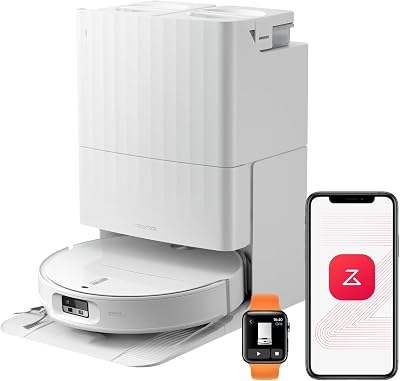 roborock Qrevo Edge 2 Robot Vacuum Cleaner with Mop, 25,000 Pa HyperSuction, Zero-Tangle, 3.14″ Ultra-Slim, AI Obstacle Avoidance, FlexiArm Technology, 80°C Hot-Water Mop Washing & Dock Self-Cleaning