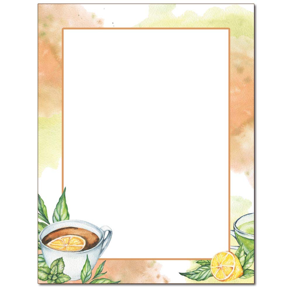 Lemon Tea Letterhead Laser & Inkjet Printer Paper (100 Sheets)