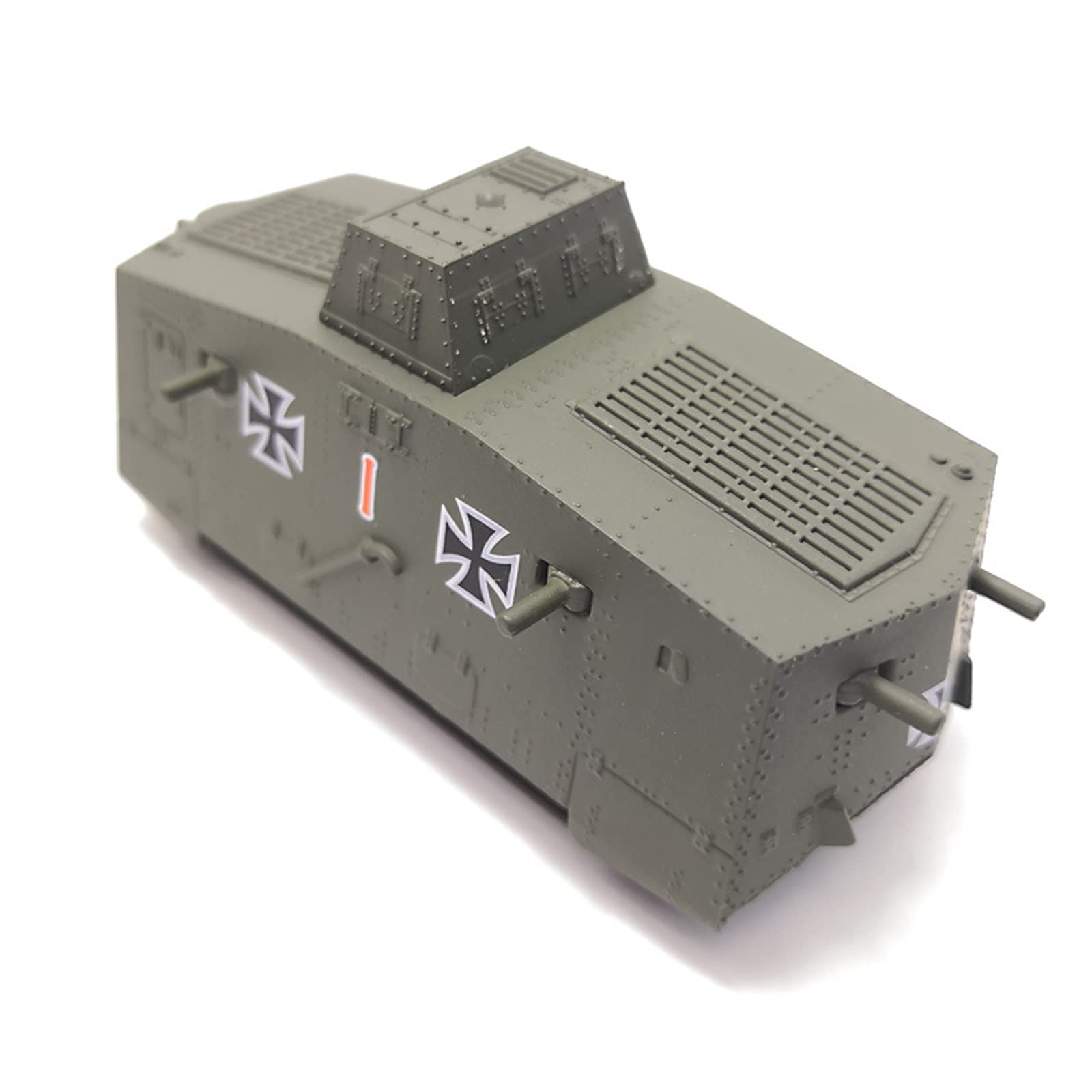 Amazon.com: MOOKEENONE Alloy 1:100 Scale German WWI A7V Tank Model