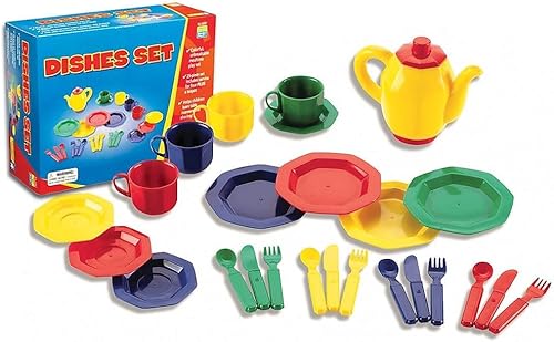 Juego educativos de simulación de platos NA Un solo color