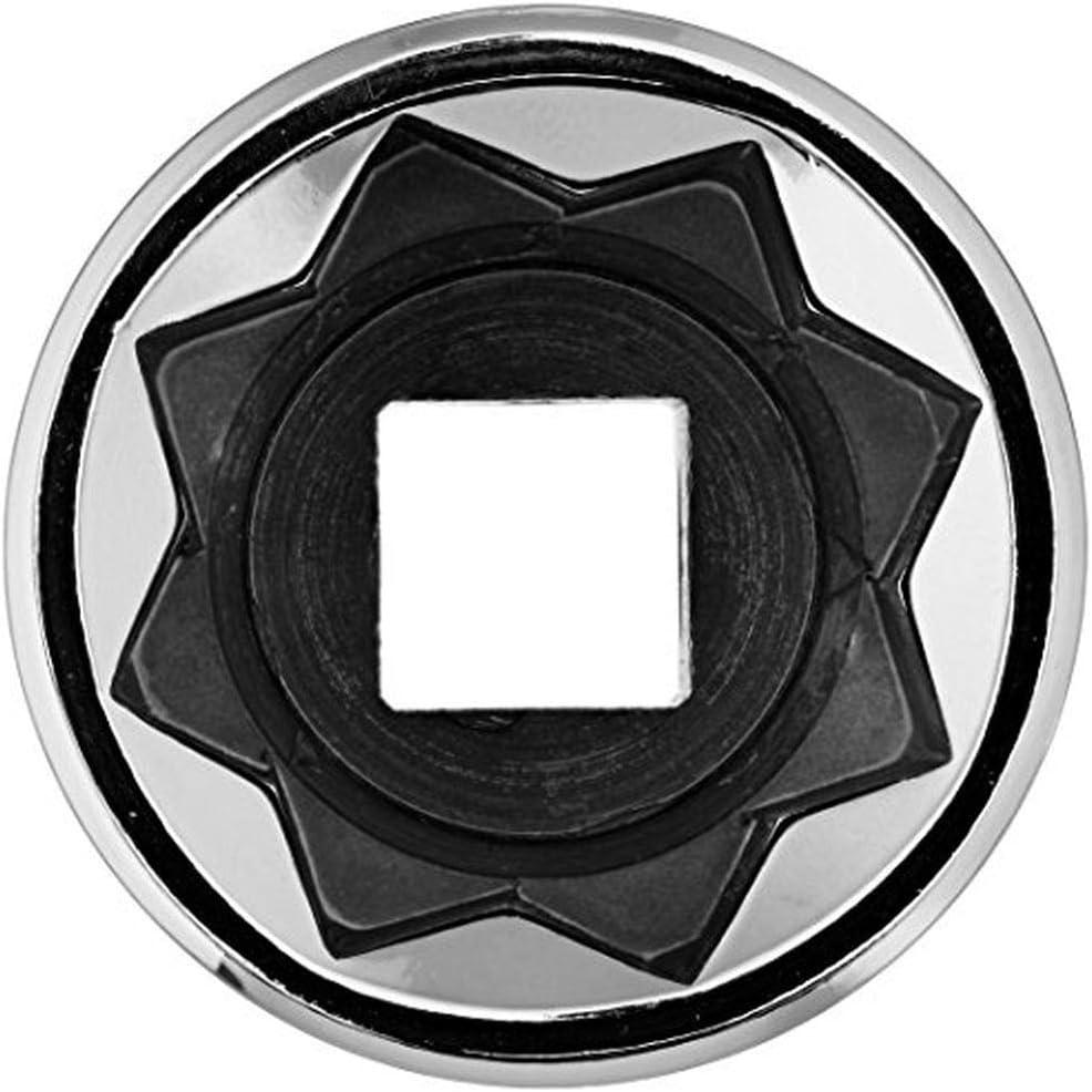 Stanley Proto J5432S 1/2" Drive Socket, 1", 8 Point