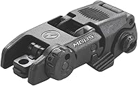 Vista 3 de Magpul MBUS Flip-Up Backup Sights, Black, Rear Sight