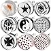 Acrylic Epoxy Double Flare Flesh Tunnel Gauge Earring Ear Piercing available size 0g (8mm) to 1