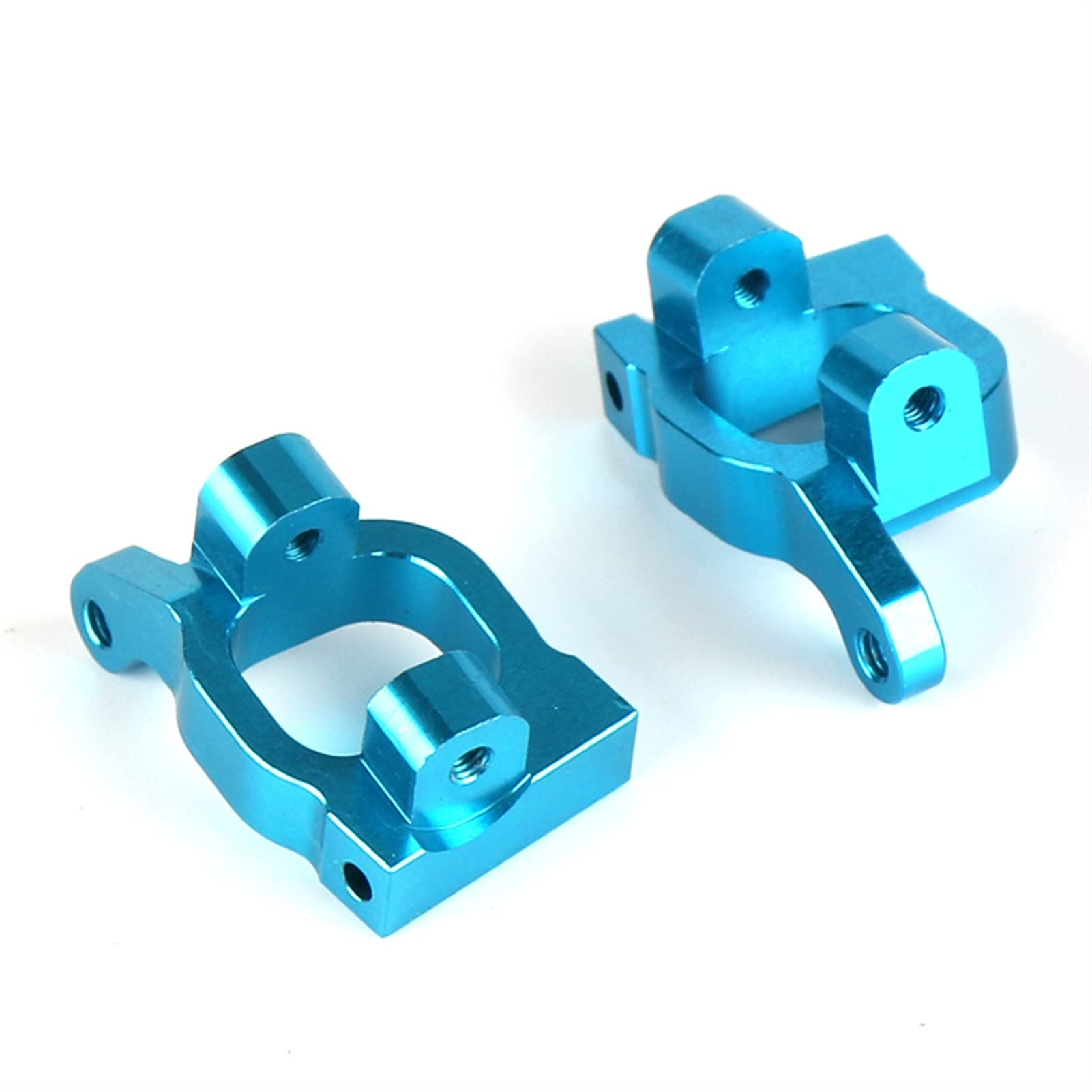 4WD Blue Upgrade Metal 144001-1253 Typ C Element blokowy Lewy i prawy blok C, do siedzenia, 1:14, do WLtoys, 144001 Części zamienne do samochodów RC Zdalny amortyzator samochodowy