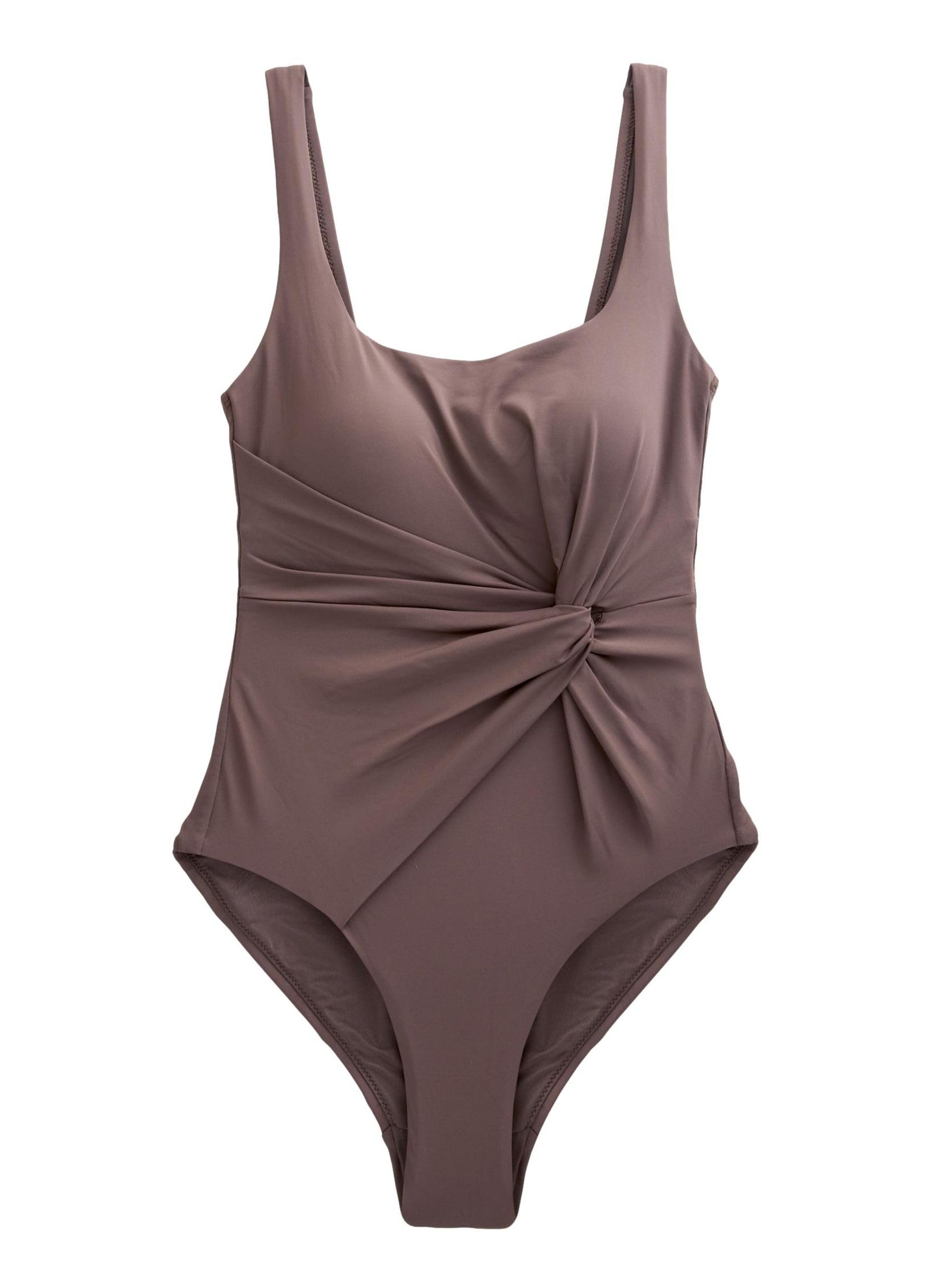 NEXT Donne Costume da Bagno Contenitivo con Scollo a Incrocio | Adulto, Standard, Mid Rise, Pull On, Lavabile in lavatrice