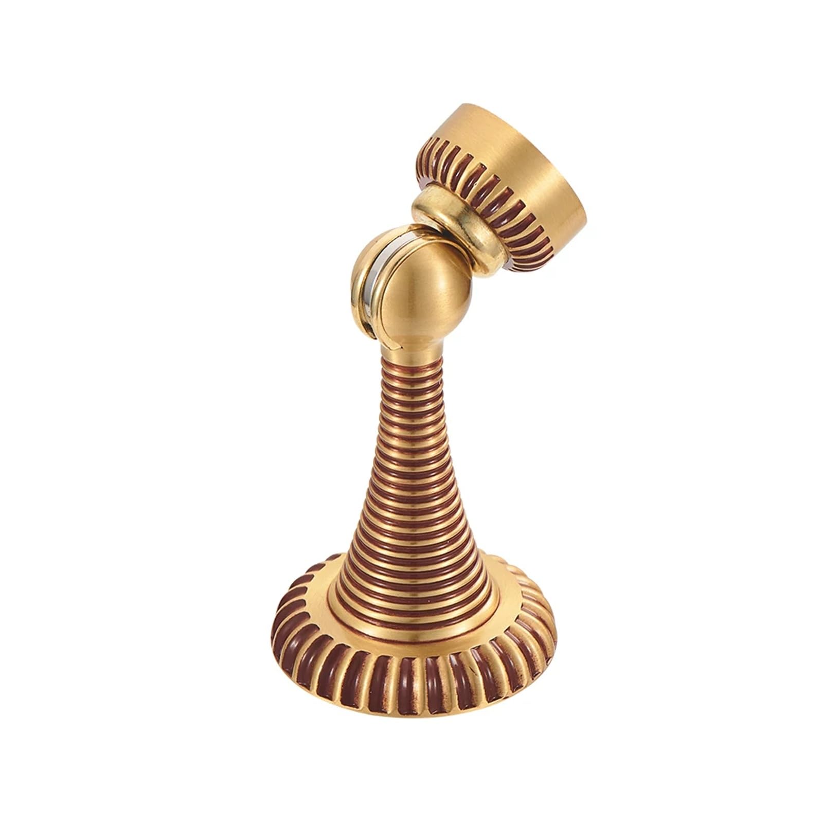 Tope de puerta magnético - Tope de puerta de cobre con imán for piso de pared, soporte de tope de puerta magnético resistente con tornillos for oficina en casa(B)