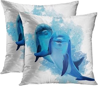 dolphin pillow case