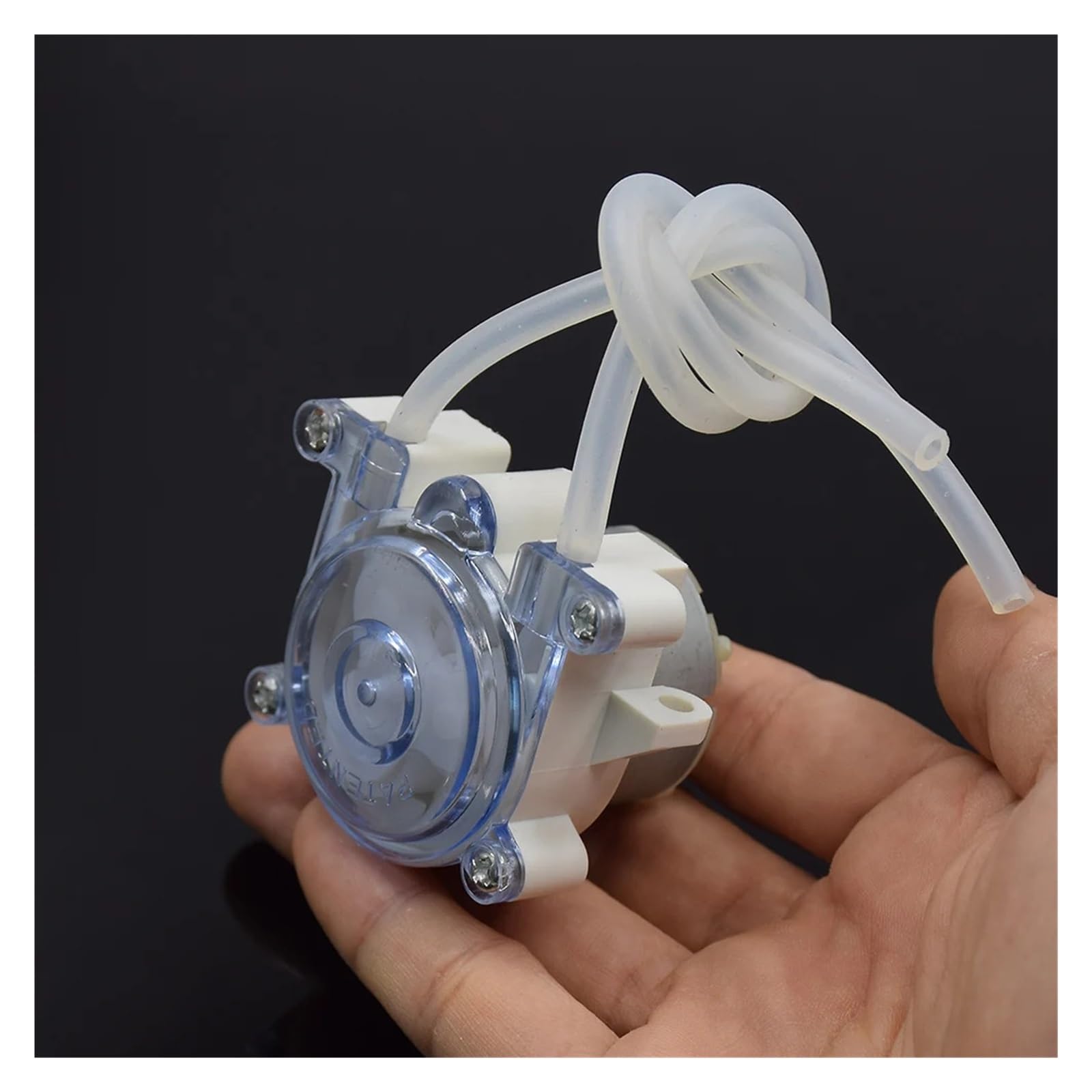 FFYTRGQWU Peristaltic Pump DC 6V-12V Small 500 Geared Squeeze Dosing Liquid Water Pump Reverse PERISTALTIC Pump (Peristaltic Pump)