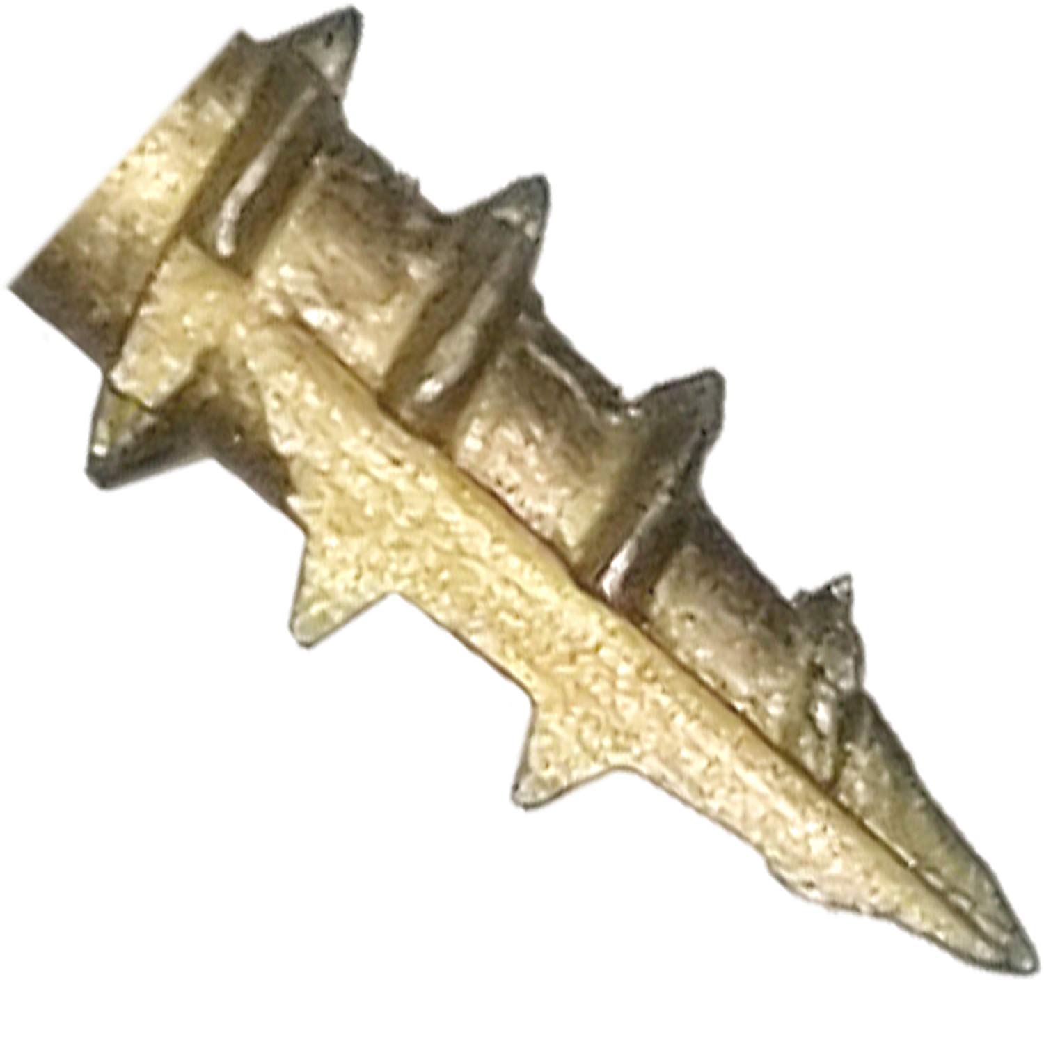 Jake Sales Tornillo de madera con revestimiento exterior de estrella de bronce #8 x 3/4 pulgadas, cabeza de accionamiento Torx/Star Drive – Tornillos de madera multiusos con revestimiento exterior