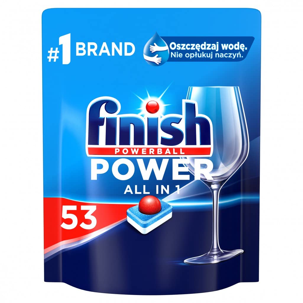 FinishAll in One Powerball Dishwasheer Tablets 53 Original