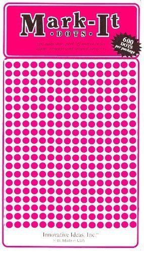 Stickers carte Rose 0,3 cm diamètre autocollant scrapbooking et agenda