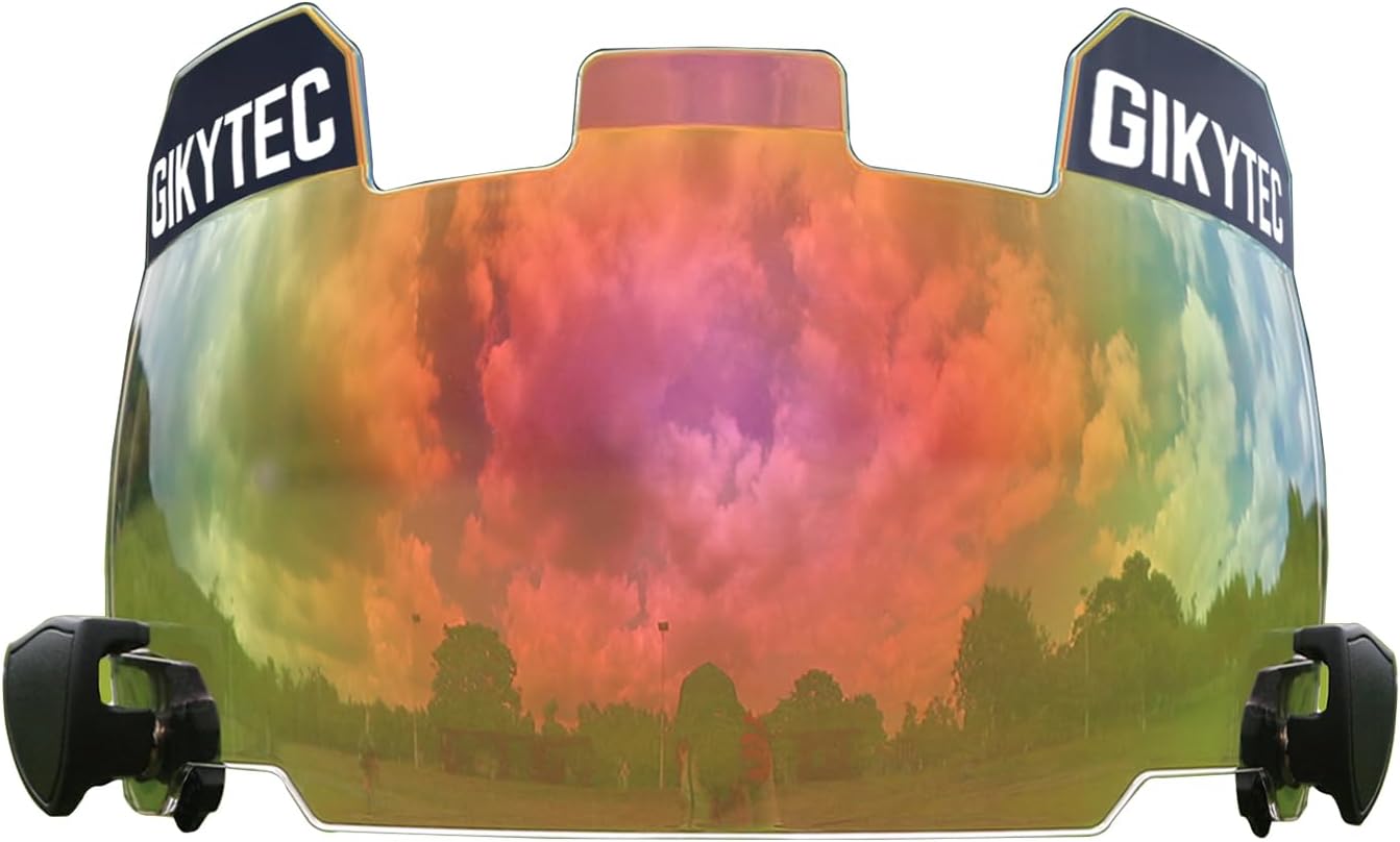 Football Helmet Visor, Scratch Resistant, for Helmet Fits Youth and Adult Football Helmets
