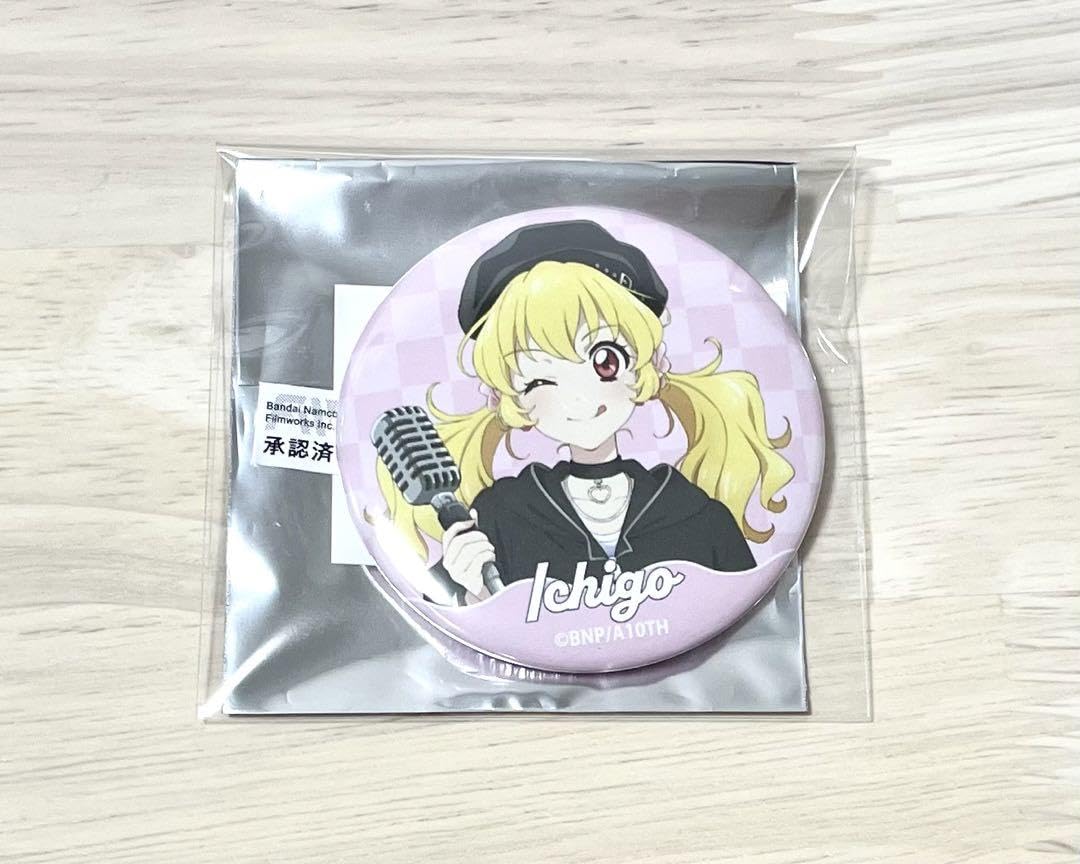 アイカツ アイウェアコレクション 缶バッジ 星宮いちご アイカツタワレコ缶バッチ星宮いちご