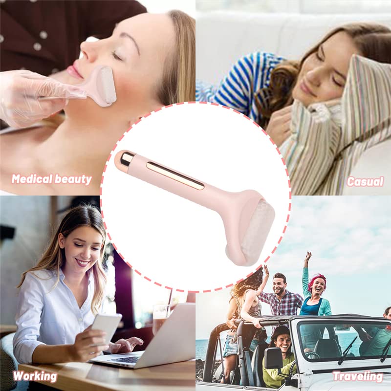 Image of Easymart Ice Roller For Face & Eye Massage | Ice Face Massager For Puffiness, Anti-Ageing, Migraine & Pain Relief | Facial Massager For Women For Glowing Skin | Reusable Ice Roller - Pack of 1