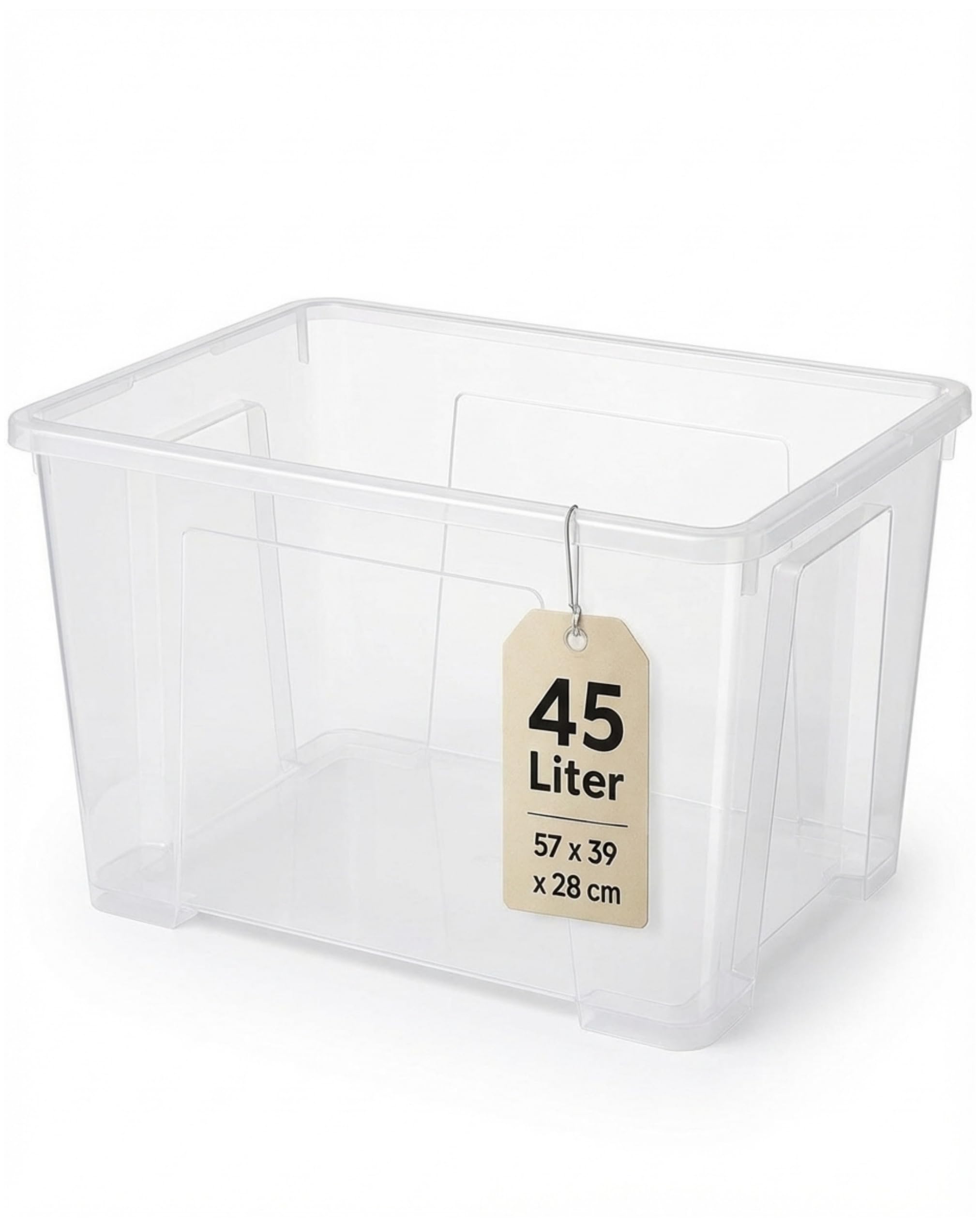IKEA Samla Aufbewahrungsbox mit Deckel  45L mit Deckel, Stapelboxen  transparent  Robuste Boxen Aufbewahrung  Groe Aufbewahrungsboxen fr  Haushalt & Keller - BxTxH: 57x39x28 cm : Amazon.de: Kche, Haushalt & Wohnen