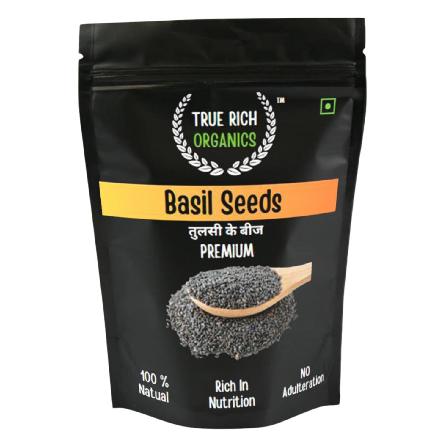 True Rich Organics Raw Basil Seeds (Tulsi) For Weight Loss, Rich In Omega Eating Basil Seeds Basil Seeds (200 g) (B0CWY4P8Y5) Amazon Price History, Amazon Price Tracker