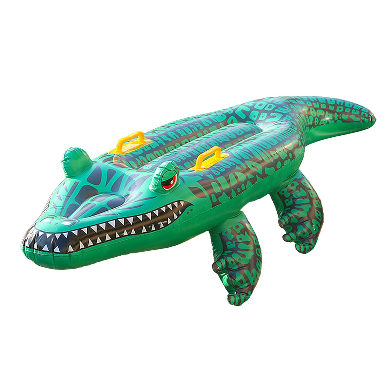 Alligator Pool Float,Realistic Animal Pool Floats - Inflatable Crocodile Alligator Toy PVC Floating Toys Floats for Birthday Party, Summer Party