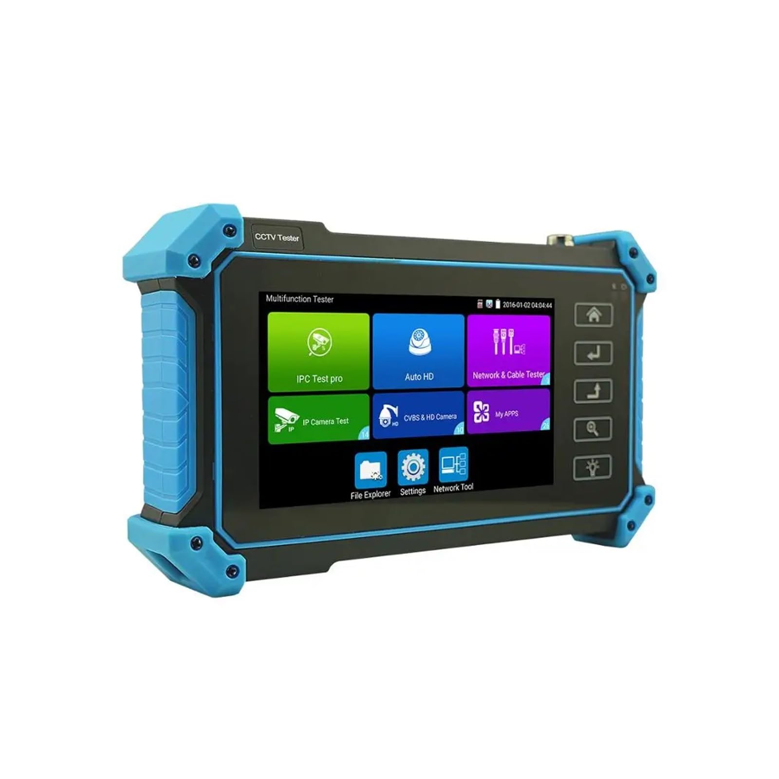 CCTV-Monitor, 5,4 Zoll IPC-5200 Plus Full 8MP IP CVI TVI AHD SDI Analog 6 IN 1 VGA & 4K HD Eingang IP-Kameratester,CCTV-Monitorbildschirm(IPC-5200C Plus)