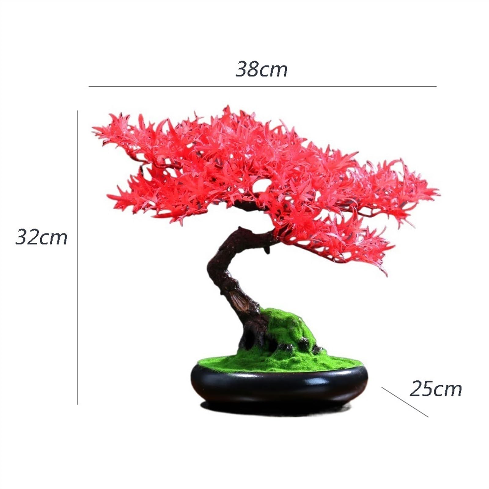 Fałszywe drzewo Symulowane drzewko Bonsai ozdoby Chińskie Feng Shui Dekoracje wejścia Wystrój wnętrz