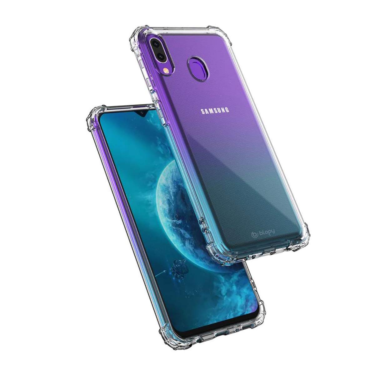 Buff Blogy Galaxy M20 Crystal Fit Kılıf