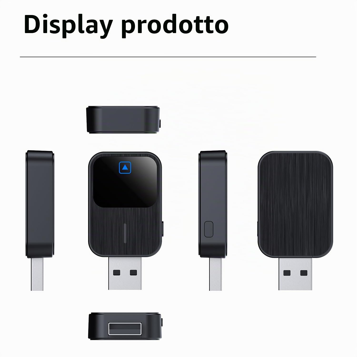 CarPlay Wireless Adapter 2025 Upgrade CarPlay Dongle,Adapter 2 in 1 CarPlay & Android Auto Converts Wired to Wireless per iPhone, Plug and Play Adapter Compatible with iPhone iOS 10+/Android11+