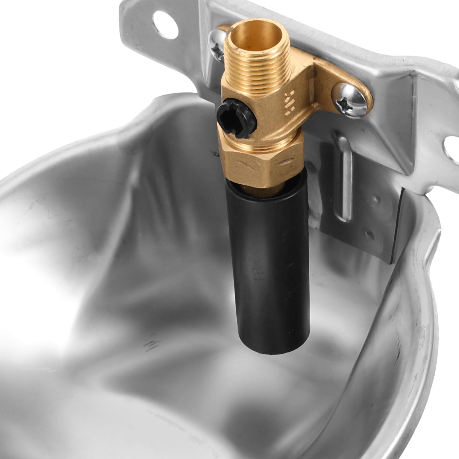 VALICLUD Ciotola Automatica per Abbeveraggio Bovini e Cavalli Distributore D’Acqua in Plastica Resistente Ciotola in Acciaio Inossidabile 304 Risparmio Idrico per Bestiame e Pecore