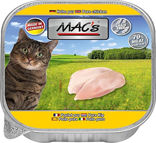 Produktbild von MAC's Cat Schale Huhn Pur - 16 x 100 g