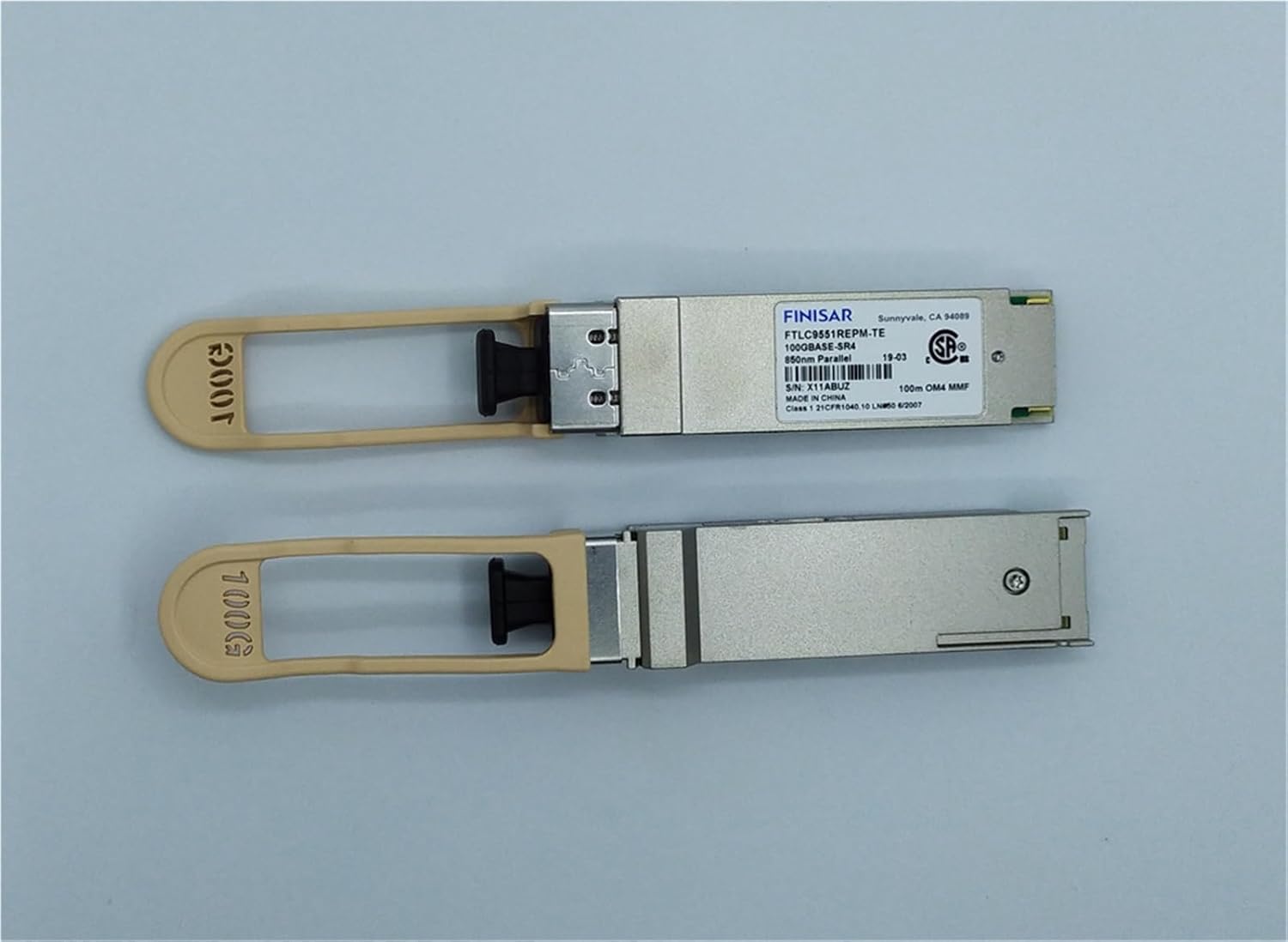 FTLC9551REPM-TE 100G-SR4 OM4 Optical Module Fiber Optic Module