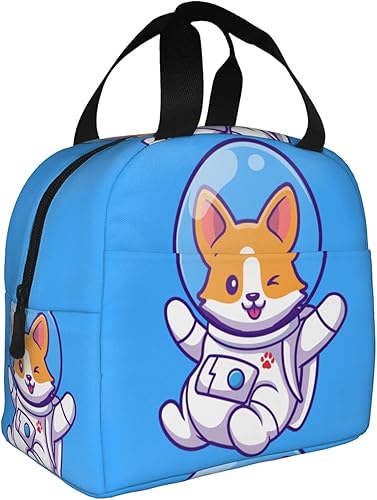 Miniatura 2 de Corgi - Lonchera reutilizable para perros, con aislamiento, a prueba de fugas, con portátil, para mujeres y hombres, para el trabajo, oficina,