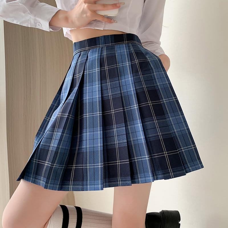 Women's Thermal Lined High Waisted Wool Pleated Skirt Slim Fit2